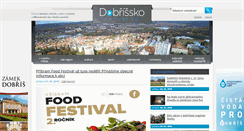 Desktop Screenshot of dobrisskoaktualne.cz